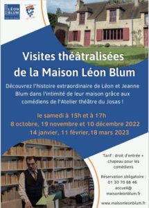 Maison Léon Blum - Visites théatralisées <br>de la Maison