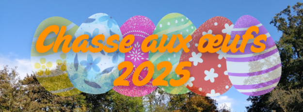Bannière Chasse aux œufs 2025